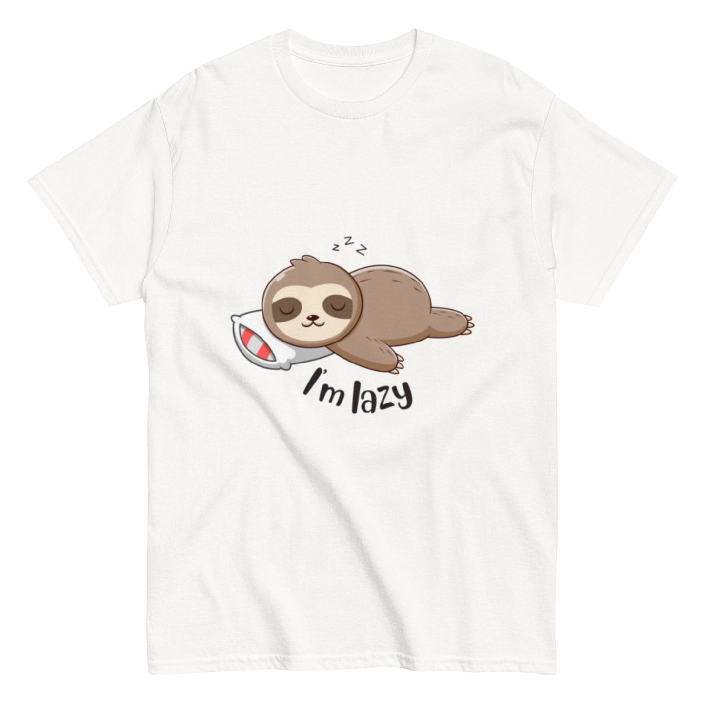 Faul? Eher Entspannt! Lustiges Unisex T-Shirt - SprücheKüche - Druckfrisch & frech