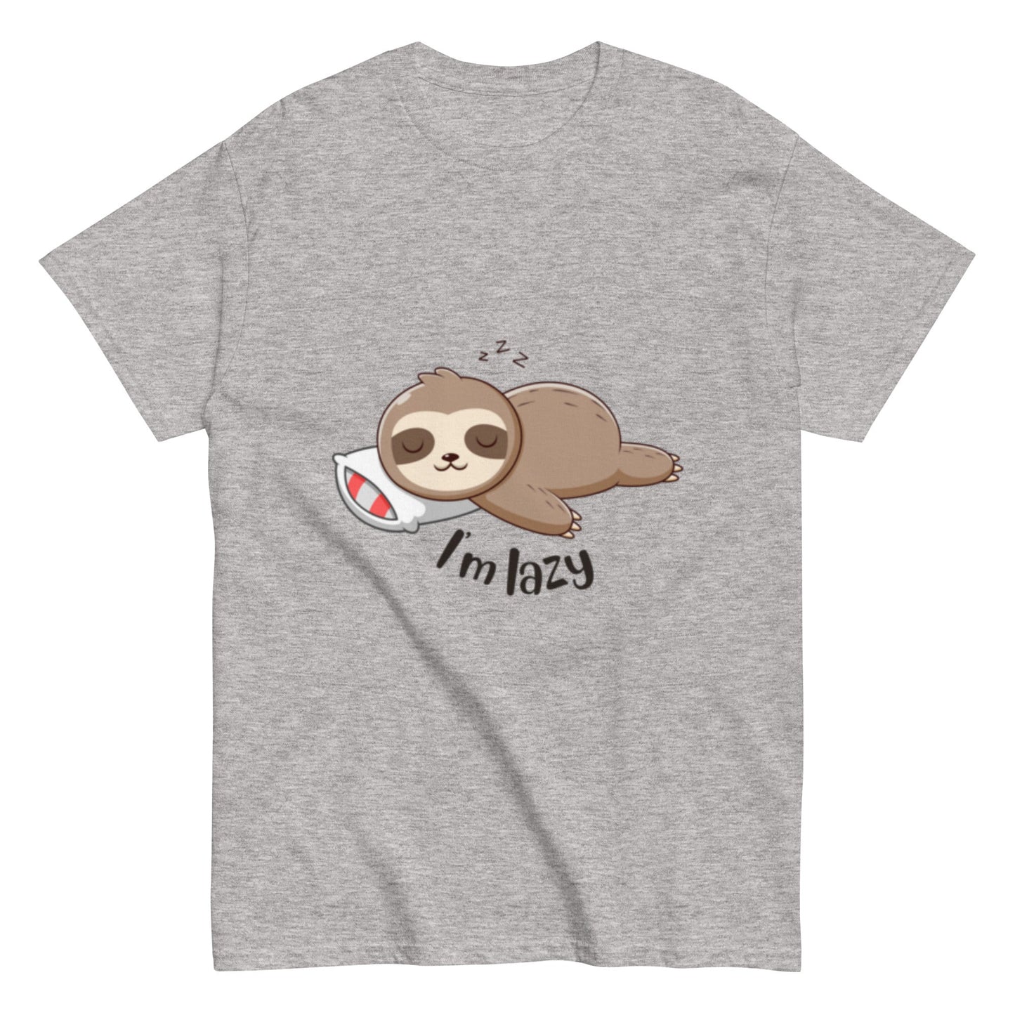 Faul? Eher Entspannt! Lustiges Unisex T-Shirt - SprücheKüche - Druckfrisch & frech