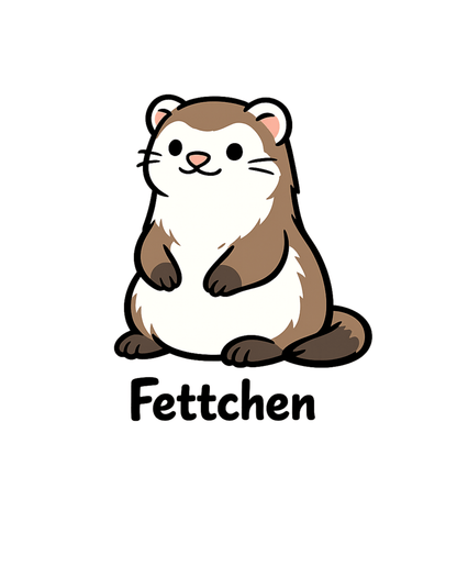 ,,Fettchen" - Lustiges Unisex T-Shirt - SprücheKüche - Druckfrisch & frech