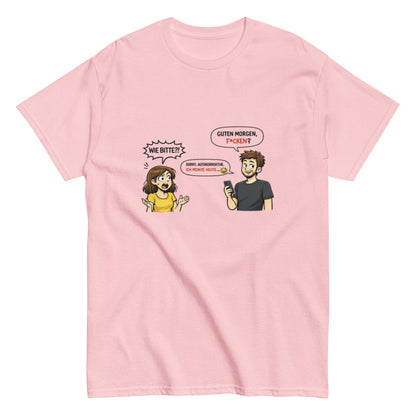 FICKEN? WIE BITTE? Frech - Lustiges Herren T-Shirt - SprücheKüche - Druckfrisch & frech