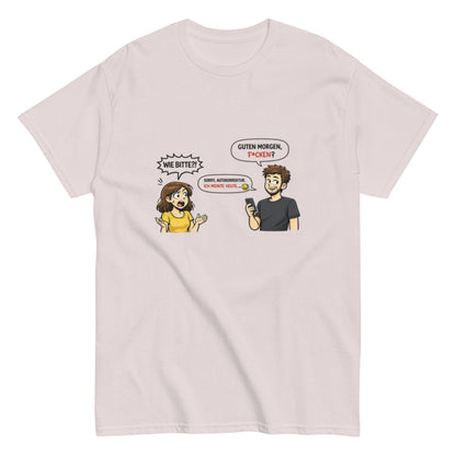 FICKEN? WIE BITTE? Frech - Lustiges Herren T-Shirt - SprücheKüche - Druckfrisch & frech