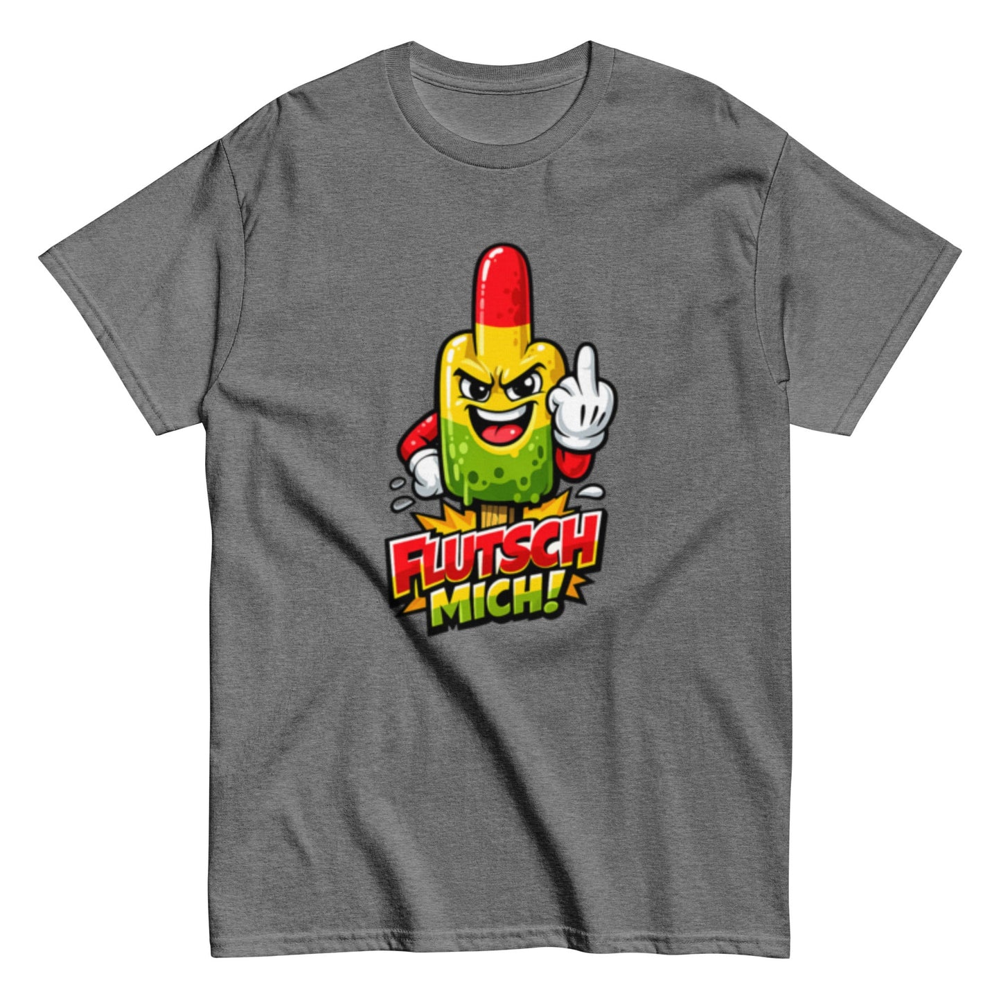 Flutschfinger Humor - Freches Lustiges Unisex T-Shirt - SprücheKüche - Druckfrisch & frech