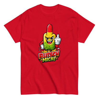 Flutschfinger Humor - Freches Lustiges Unisex T-Shirt - SprücheKüche - Druckfrisch & frech