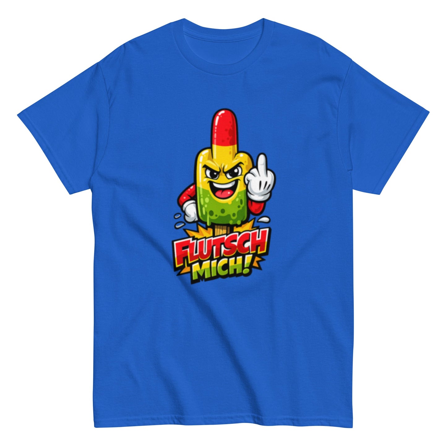 Flutschfinger Humor - Freches Lustiges Unisex T-Shirt - SprücheKüche - Druckfrisch & frech