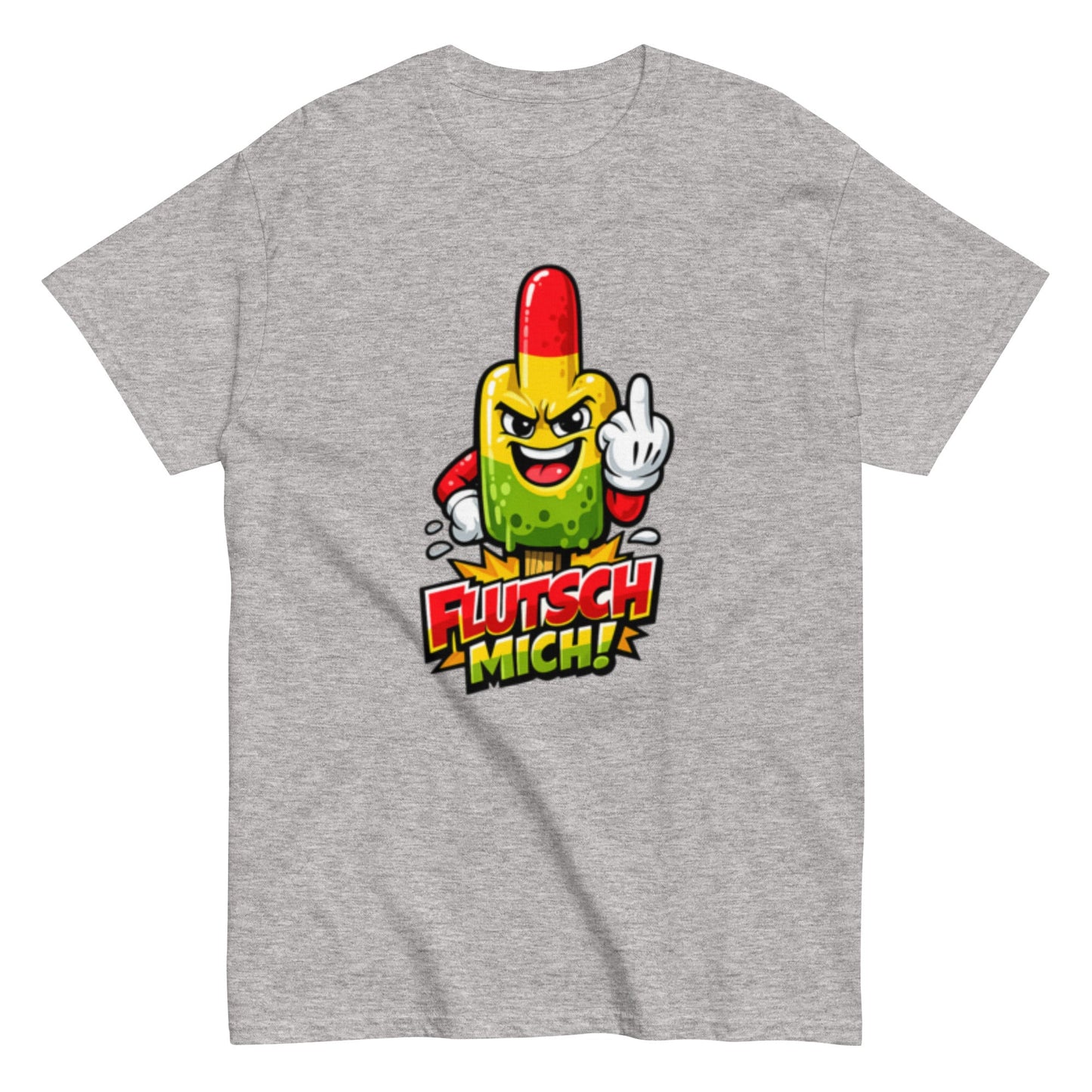 Flutschfinger Humor - Freches Lustiges Unisex T-Shirt - SprücheKüche - Druckfrisch & frech