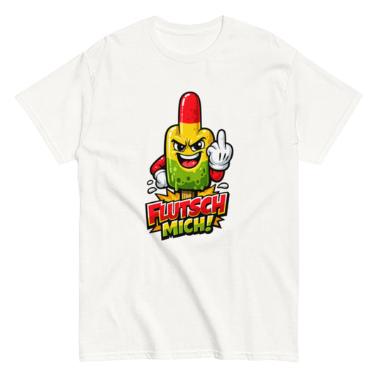 Flutschfinger Humor - Freches Lustiges Unisex T-Shirt - SprücheKüche - Druckfrisch & frech