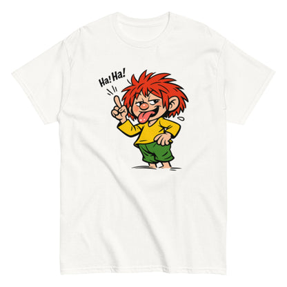 Freches Cartoon Kind Unisex T-Shirt, Humorvoll - SprücheKüche - Druckfrisch & frech