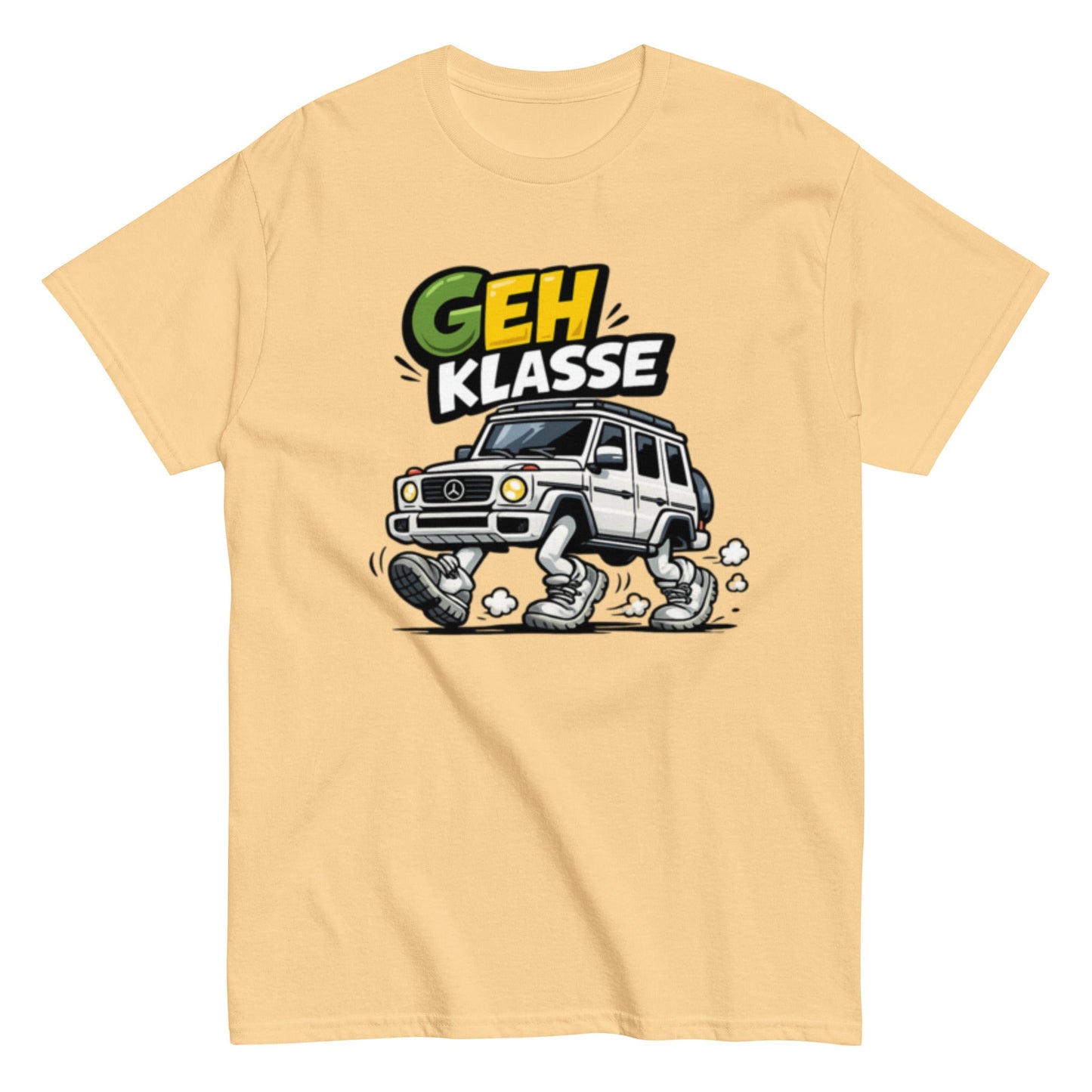 GEH Klasse Wortspiel - Lustiges Unisex T-Shirt - SprücheKüche - Druckfrisch & frech