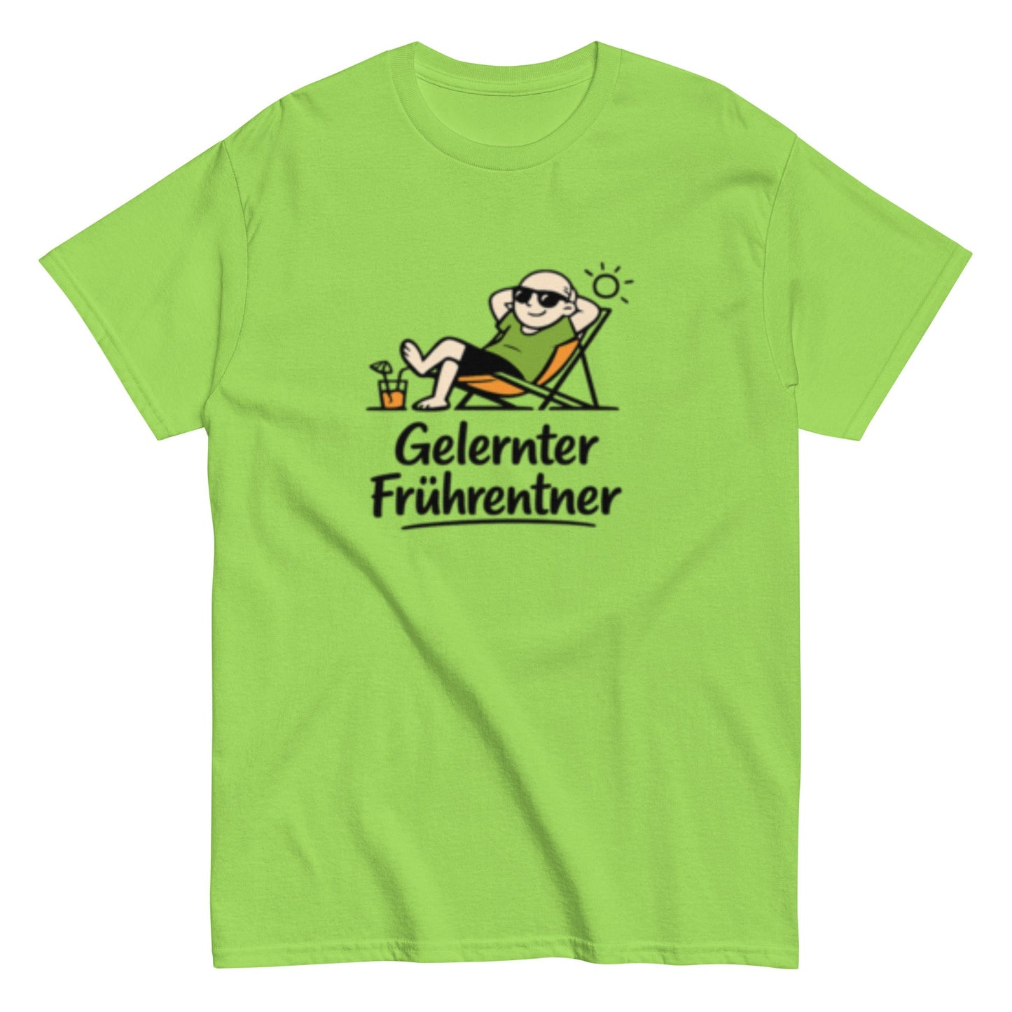 Gelernter Frührentner – Lustiges Rentner Unisex T-Shirt - SprücheKüche - Druckfrisch & frech