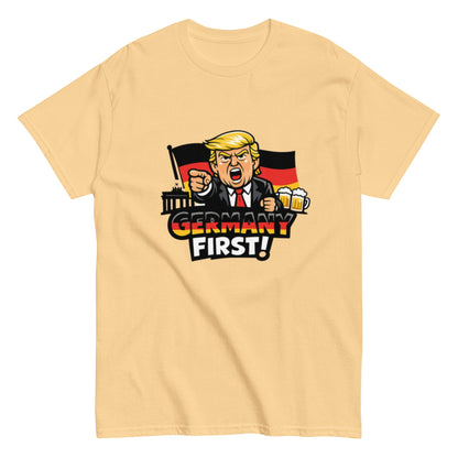 Germany First! - Statement Unisex T-Shirt - SprücheKüche - Druckfrisch & frech