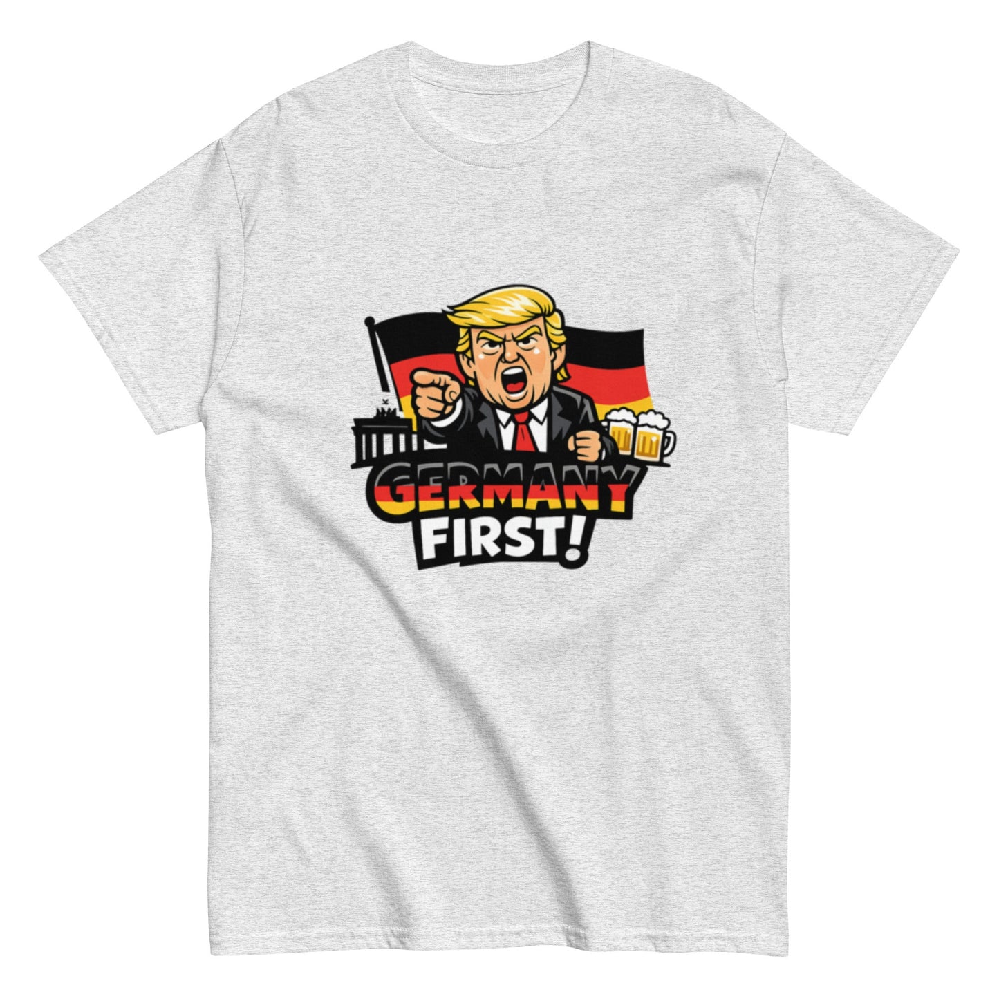 Germany First! - Statement Unisex T-Shirt - SprücheKüche - Druckfrisch & frech