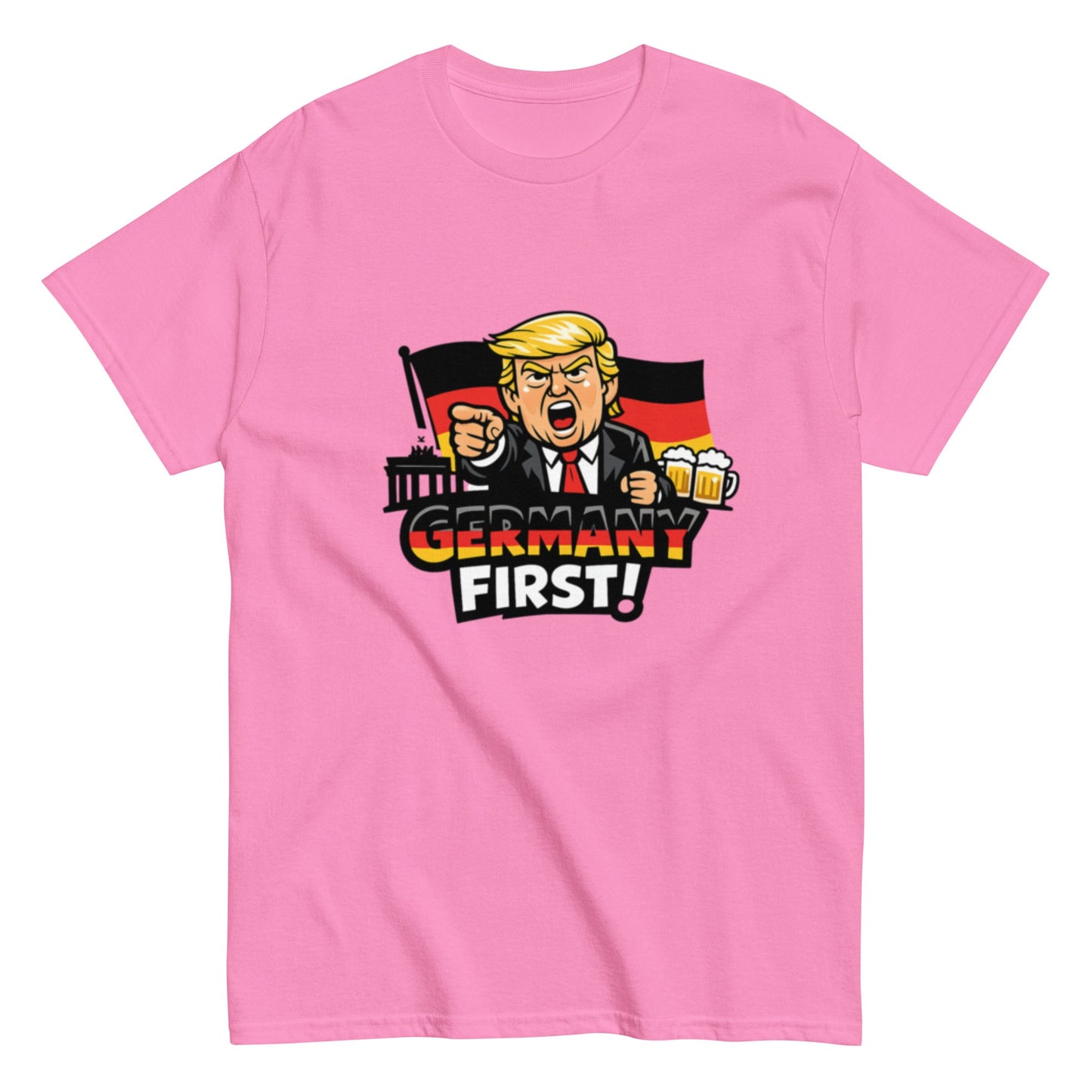 Germany First! - Statement Unisex T-Shirt - SprücheKüche - Druckfrisch & frech