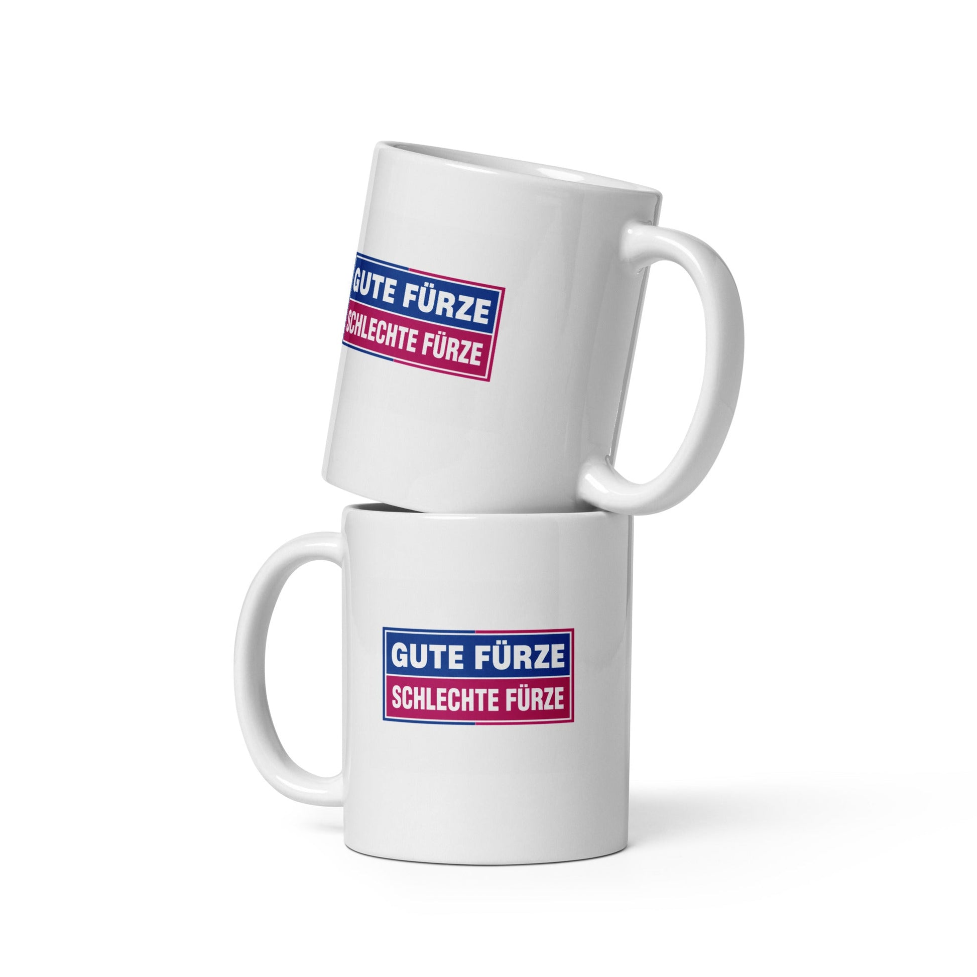 Gute Fürze, schlechte Fürze - Lustige Tasse - SprücheKüche - Druckfrisch & frech