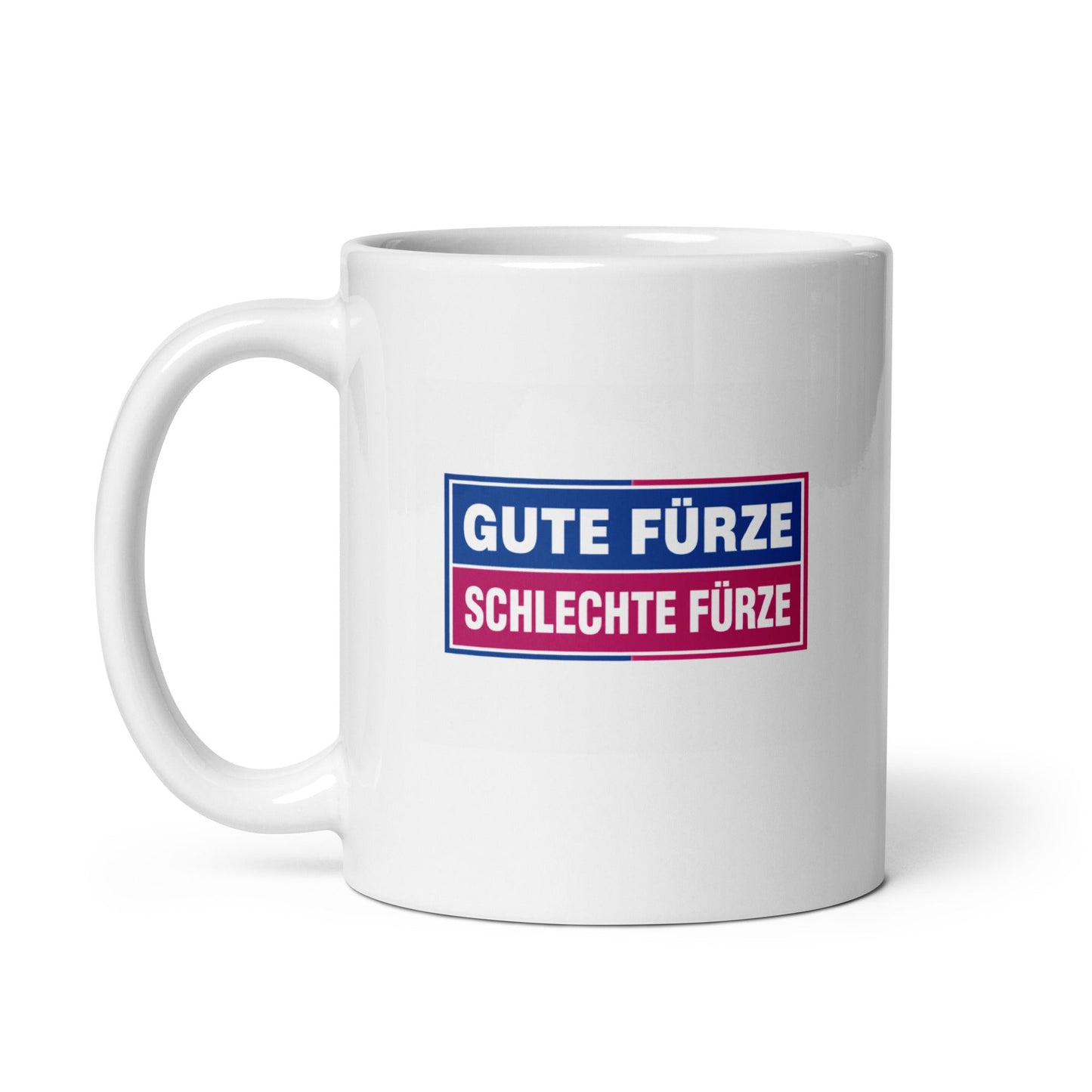 Gute Fürze, schlechte Fürze - Lustige Tasse - SprücheKüche - Druckfrisch & frech