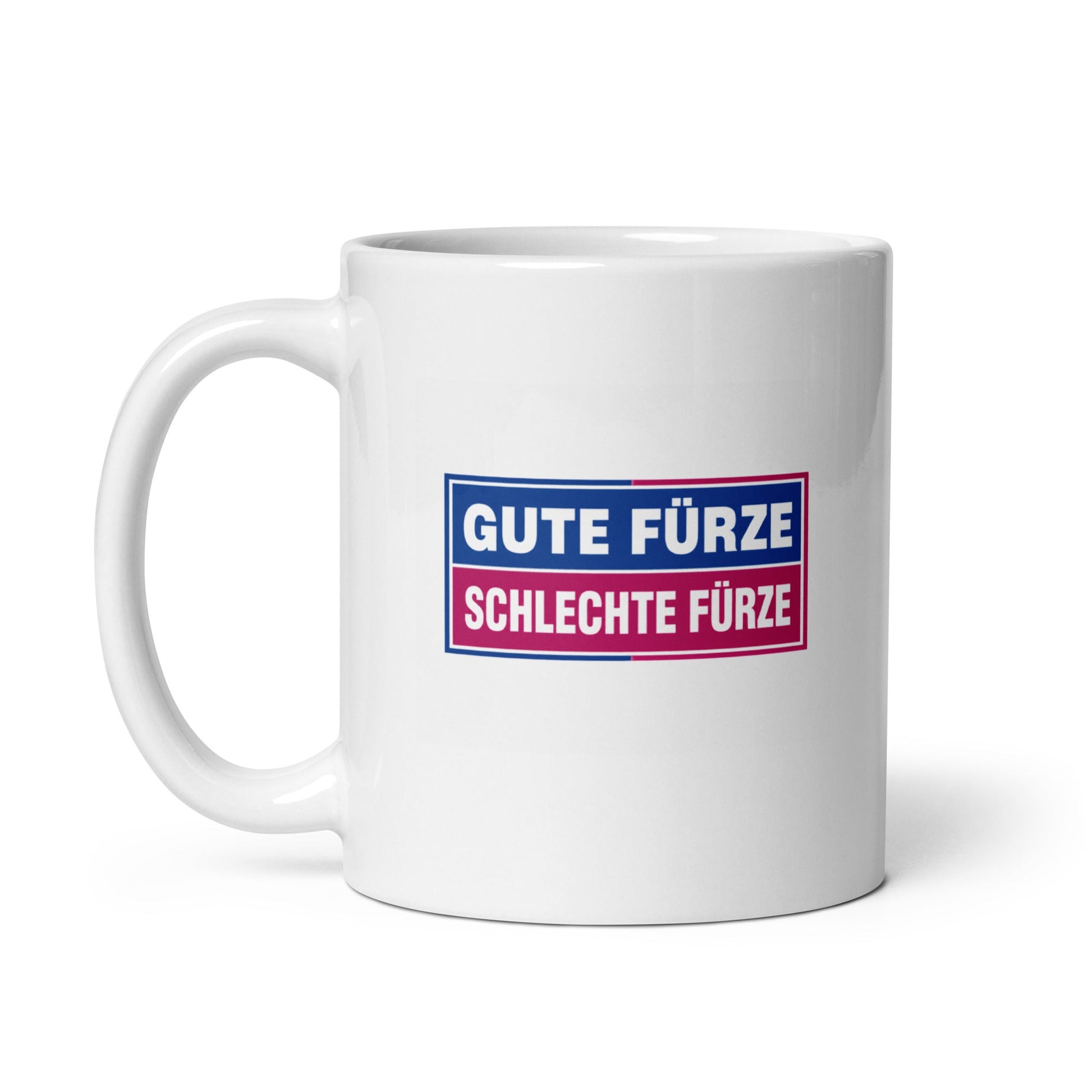 Gute Fürze, schlechte Fürze - Lustige Tasse - SprücheKüche - Druckfrisch & frech
