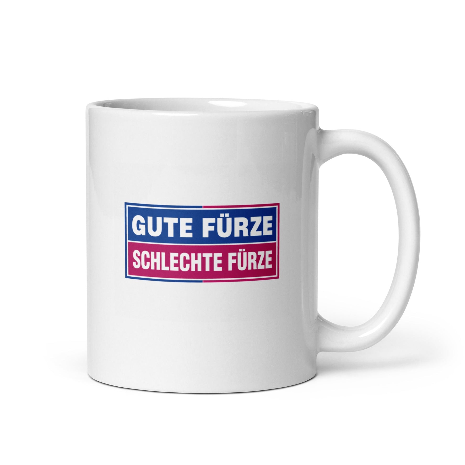 Gute Fürze, schlechte Fürze - Lustige Tasse - SprücheKüche - Druckfrisch & frech