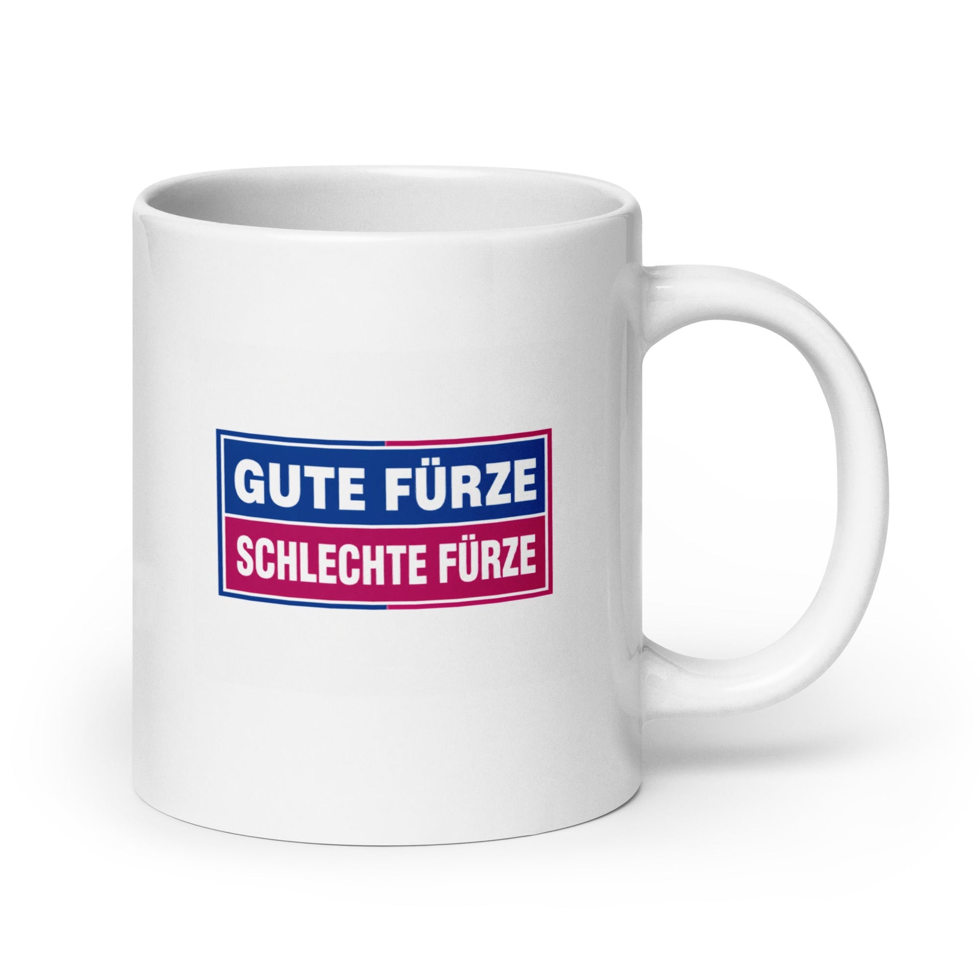 Gute Fürze, schlechte Fürze - Lustige Tasse - SprücheKüche - Druckfrisch & frech