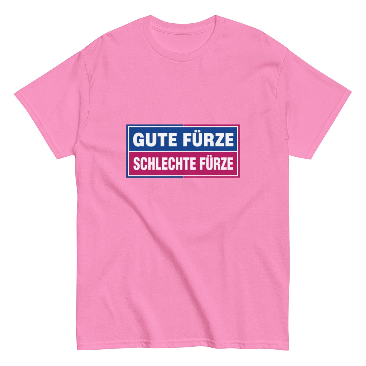 Gute Fürze / Schlechte Fürze - Lustiges Unisex T-Shirt - SprücheKüche - Druckfrisch & frech