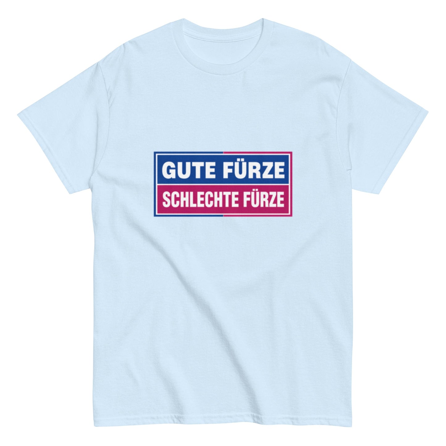Gute Fürze / Schlechte Fürze - Lustiges Unisex T-Shirt - SprücheKüche - Druckfrisch & frech