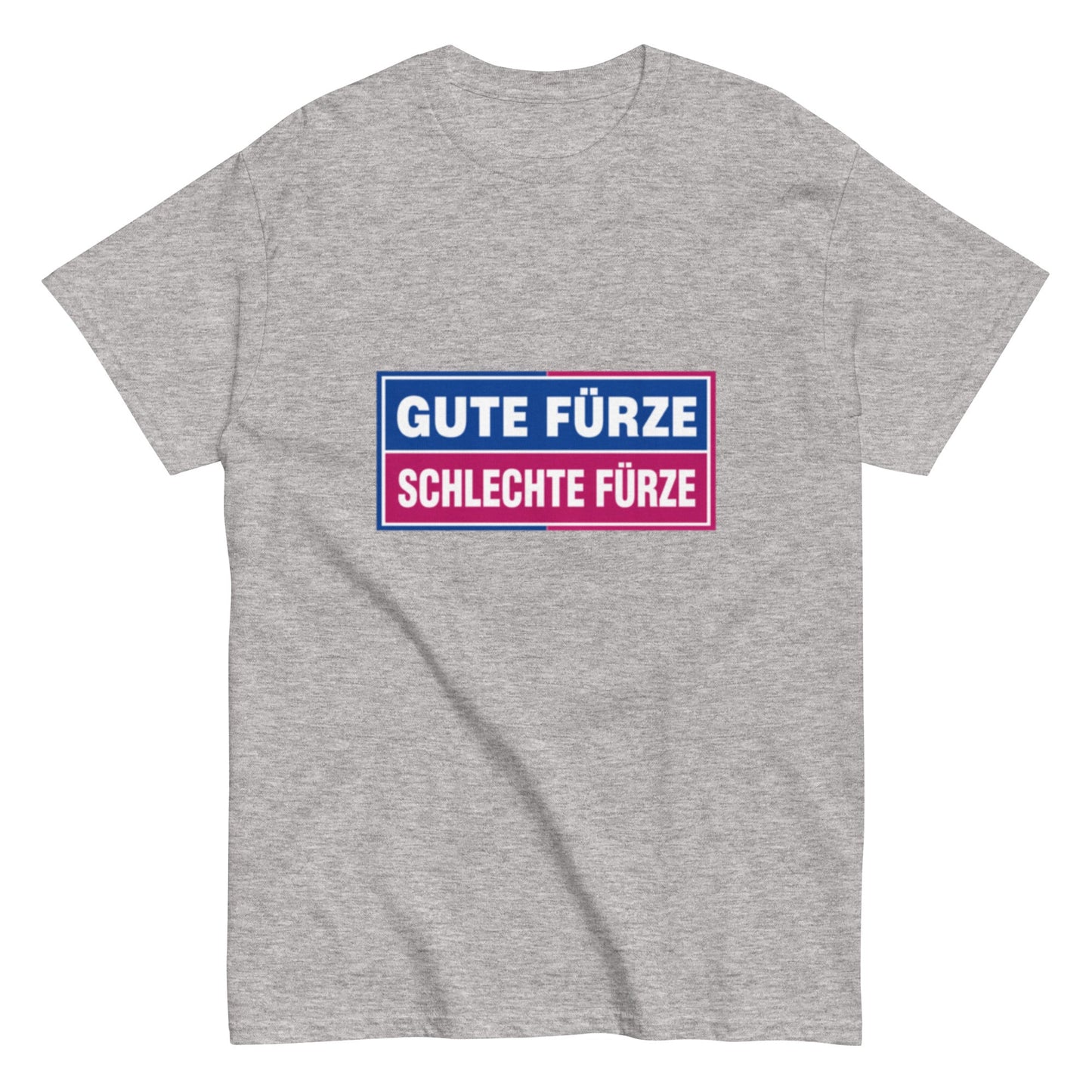 Gute Fürze / Schlechte Fürze - Lustiges Unisex T-Shirt - SprücheKüche - Druckfrisch & frech