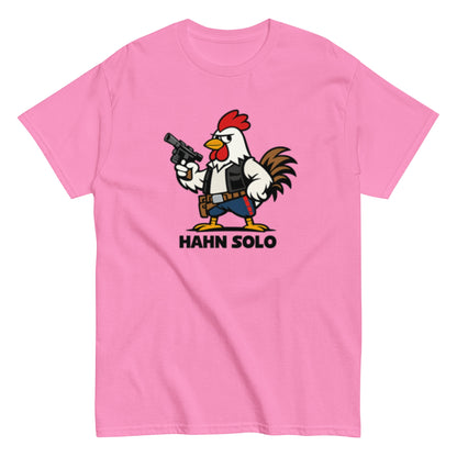 Hahn Solo Witziges Tiermotiv - Lustiges Unisex T-Shirt - SprücheKüche - Druckfrisch & frech