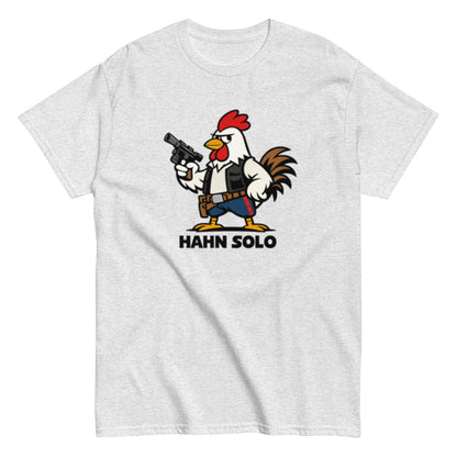 Hahn Solo Witziges Tiermotiv - Lustiges Unisex T-Shirt - SprücheKüche - Druckfrisch & frech
