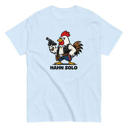 Hahn Solo Witziges Tiermotiv - Lustiges Unisex T-Shirt - SprücheKüche - Druckfrisch & frech