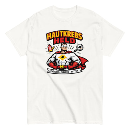 HAUTKREBS HELD - Statement Herren T-Shirt - SprücheKüche - Druckfrisch & frech