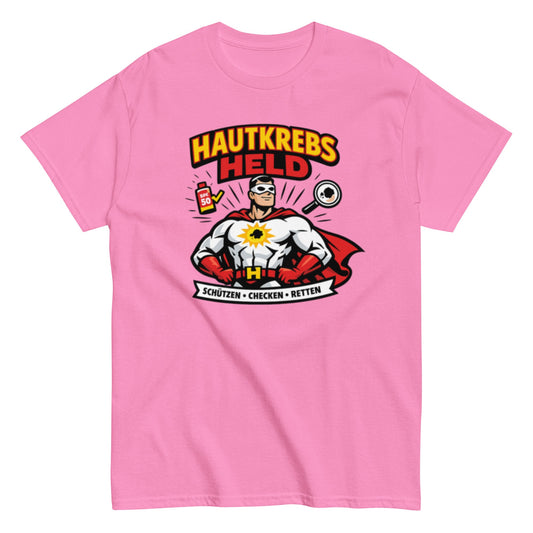 HAUTKREBS HELD - Statement Herren T-Shirt - SprücheKüche - Druckfrisch & frech