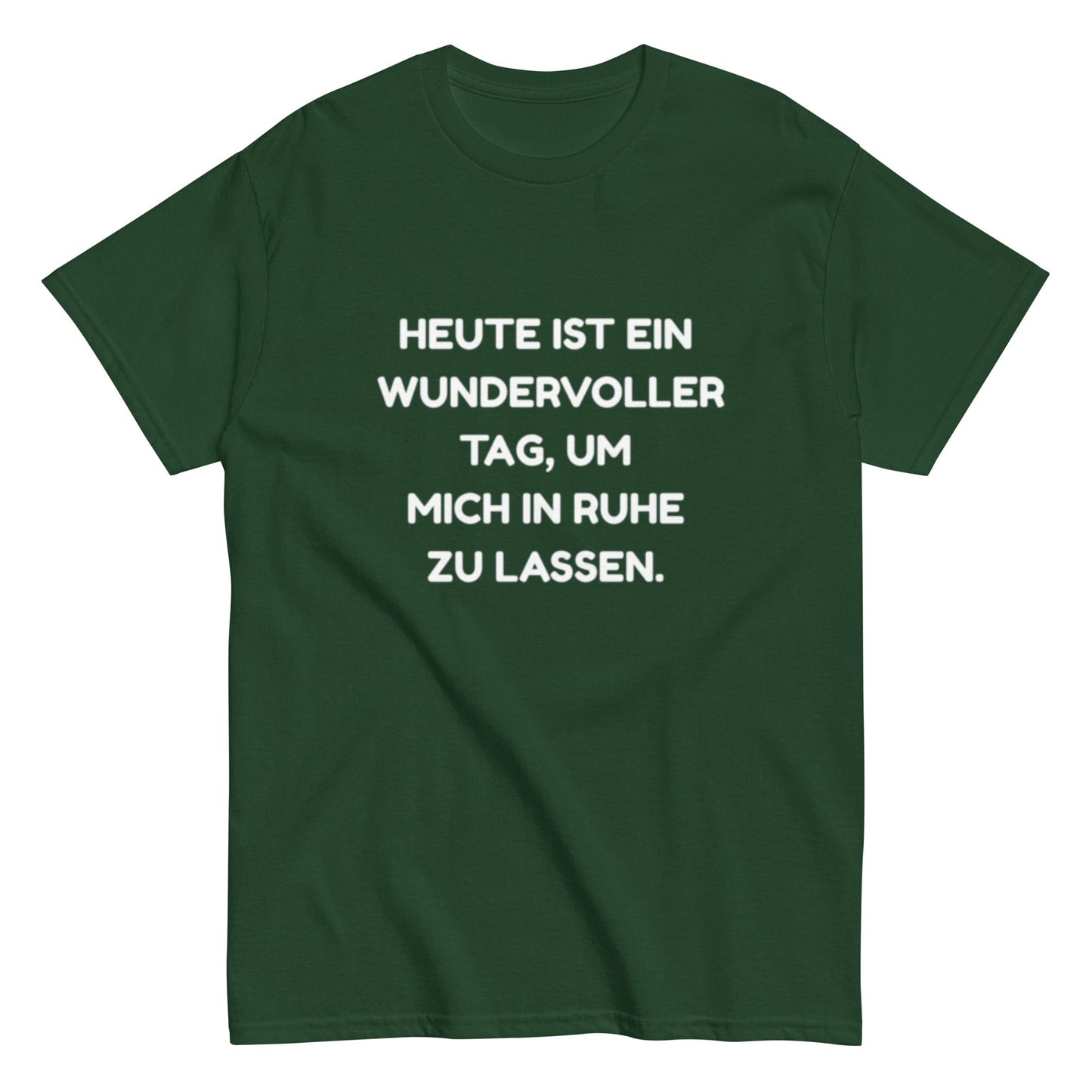 ,,Lass mich in Ruhe", Lustiges Unisex T-Shirt - SprücheKüche - Druckfrisch & frech