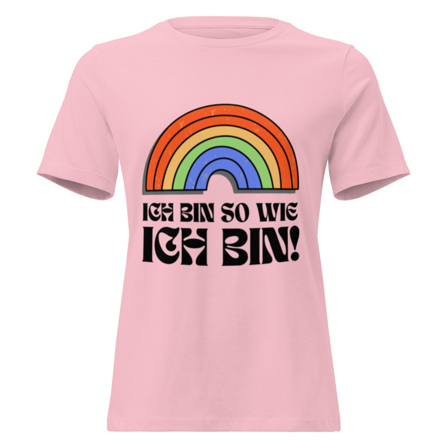 ICH BIN SO WIE ICH BIN - Statement Frauen T-Shirt - SprücheKüche - Druckfrisch & frech