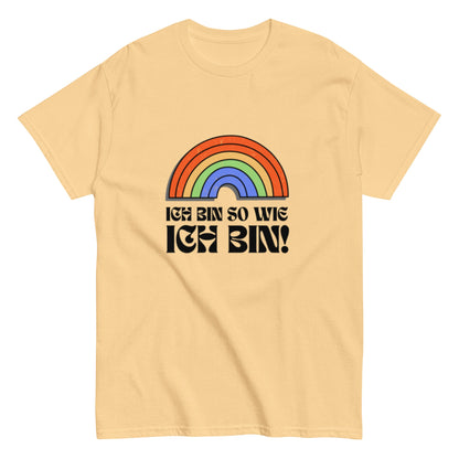 ICH BIN SO WIE ICH BIN - Statement Herren T-Shirt - SprücheKüche - Druckfrisch & frech