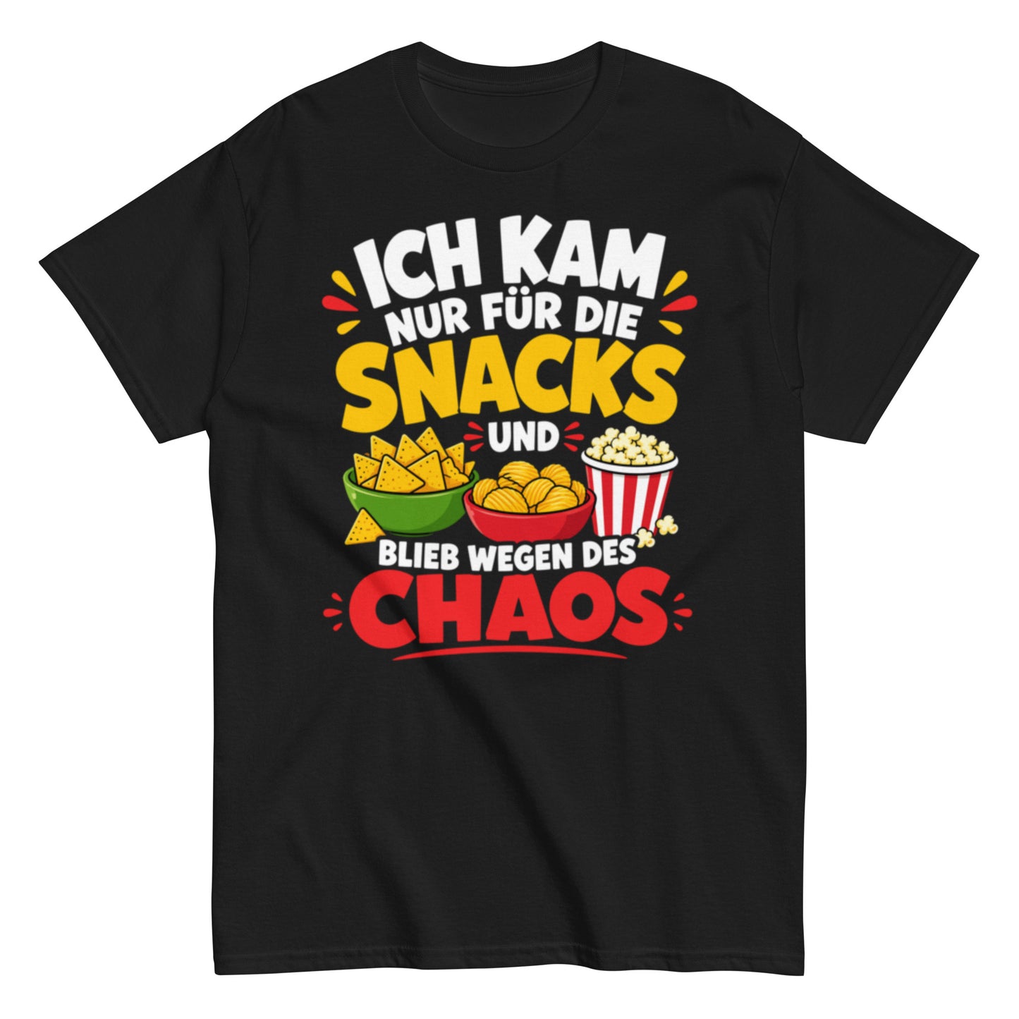 ich-kam-nur-fuer-die-snacks-party-t-shirt