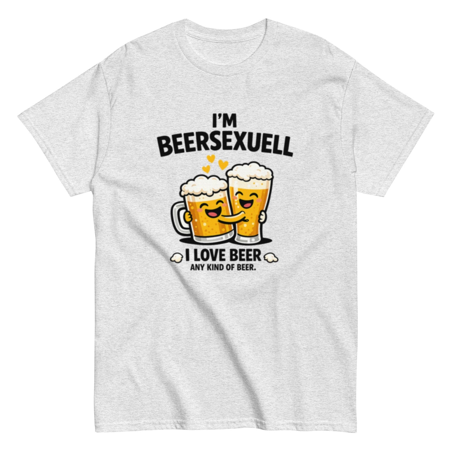 I'm Beersexuell Humorvoll - Lustiges Unisex T-Shirt - SprücheKüche - Druckfrisch & frech