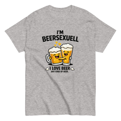 I'm Beersexuell Humorvoll - Lustiges Unisex T-Shirt - SprücheKüche - Druckfrisch & frech