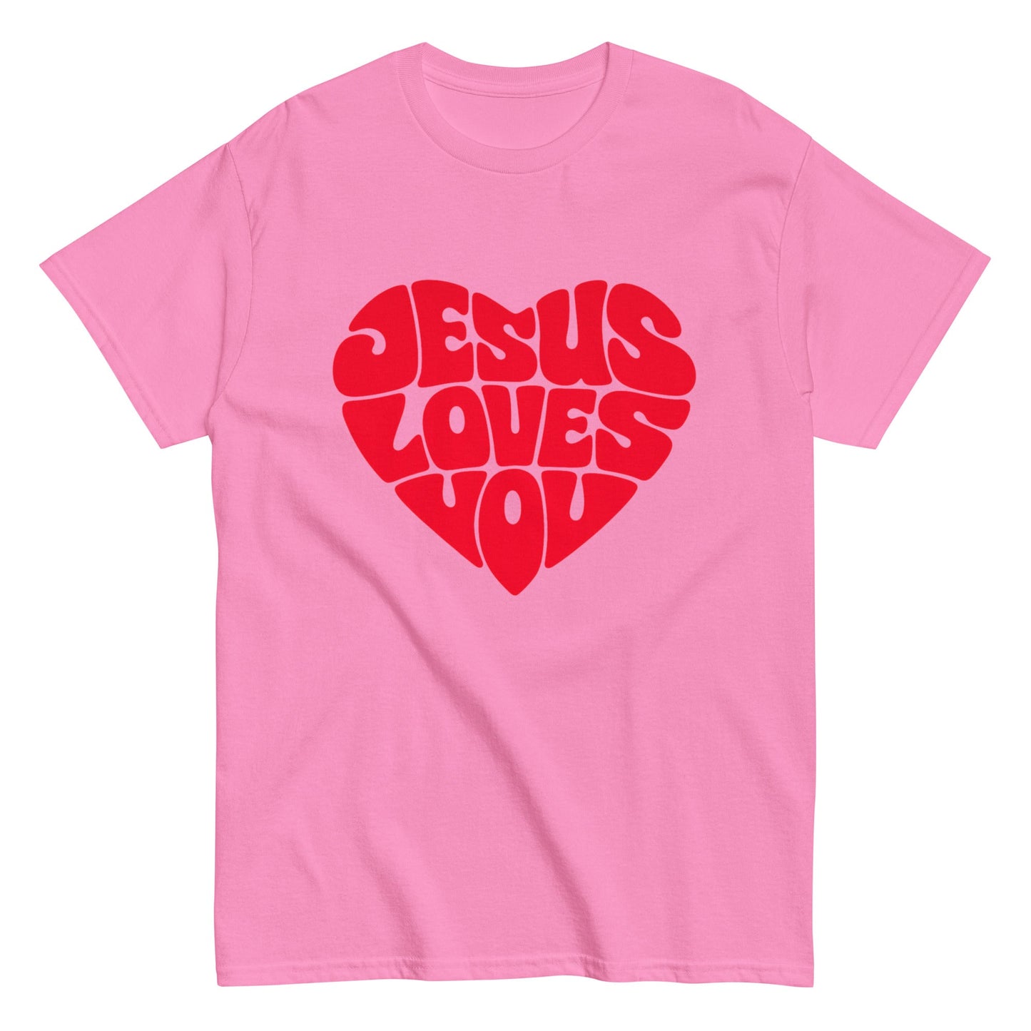 Jesus loves you - Statement Unisex Shirt - SprücheKüche - Druckfrisch & frech
