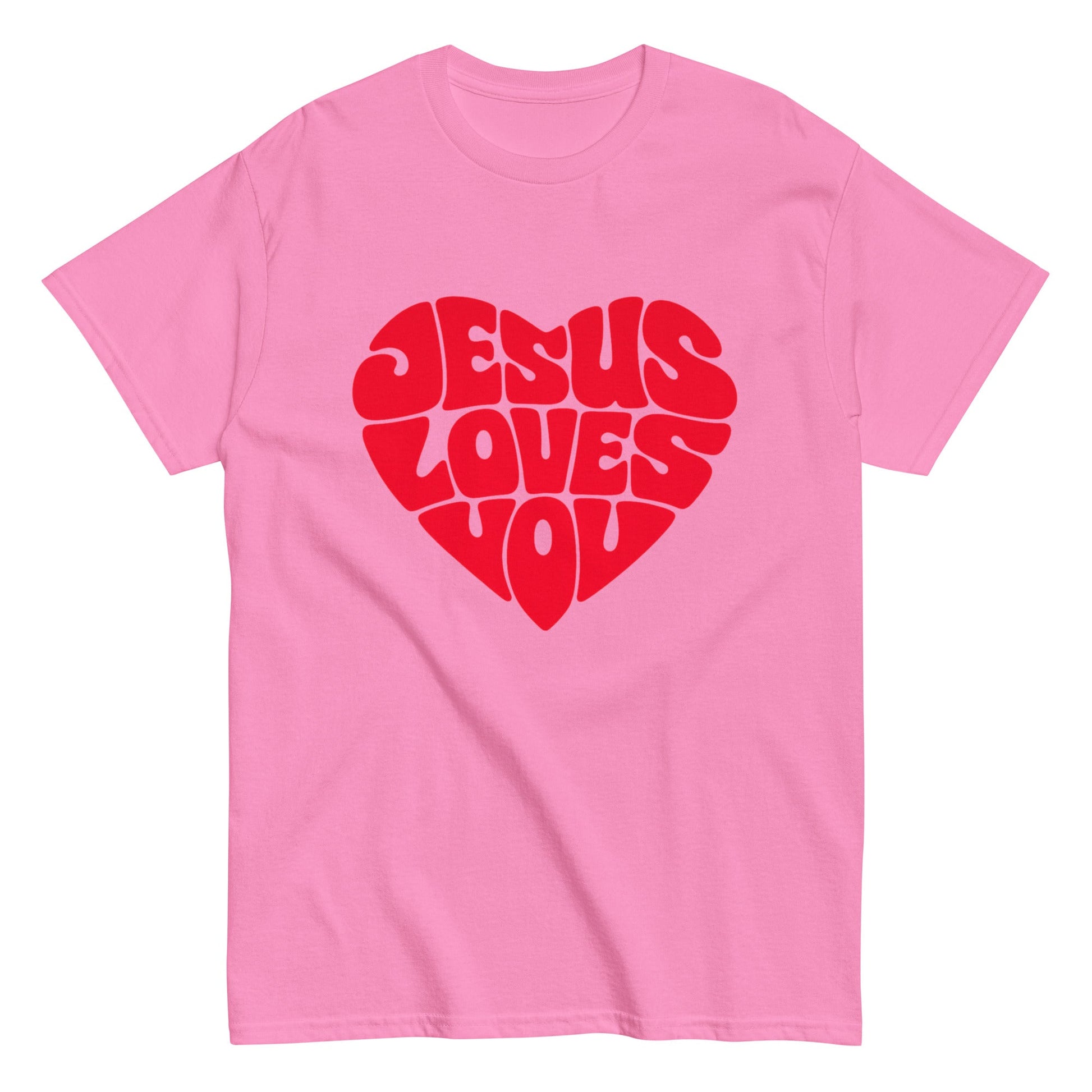 Jesus loves you - Statement Unisex Shirt - SprücheKüche - Druckfrisch & frech