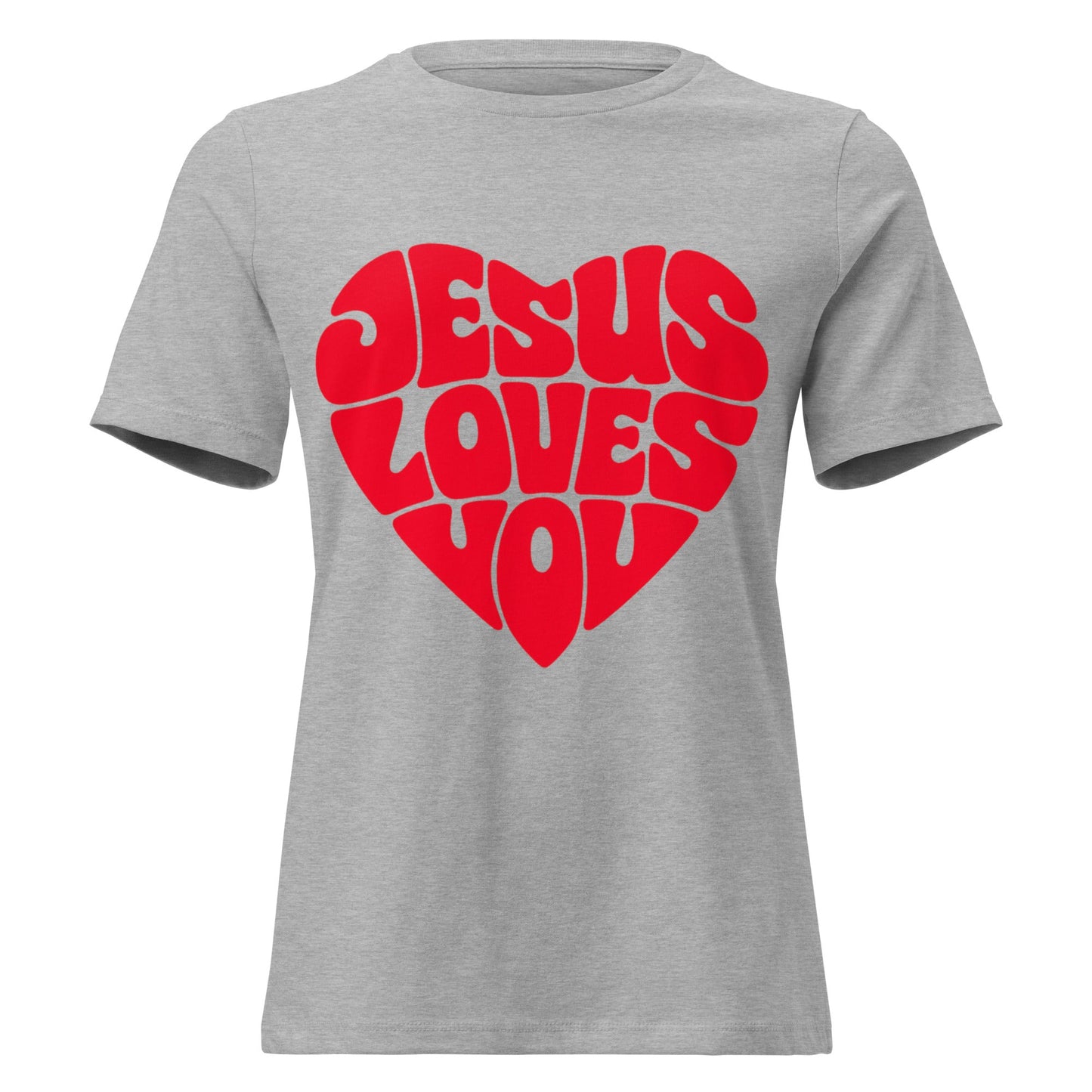 JESUS LOVES YOU - Statement Frauen T-Shirt