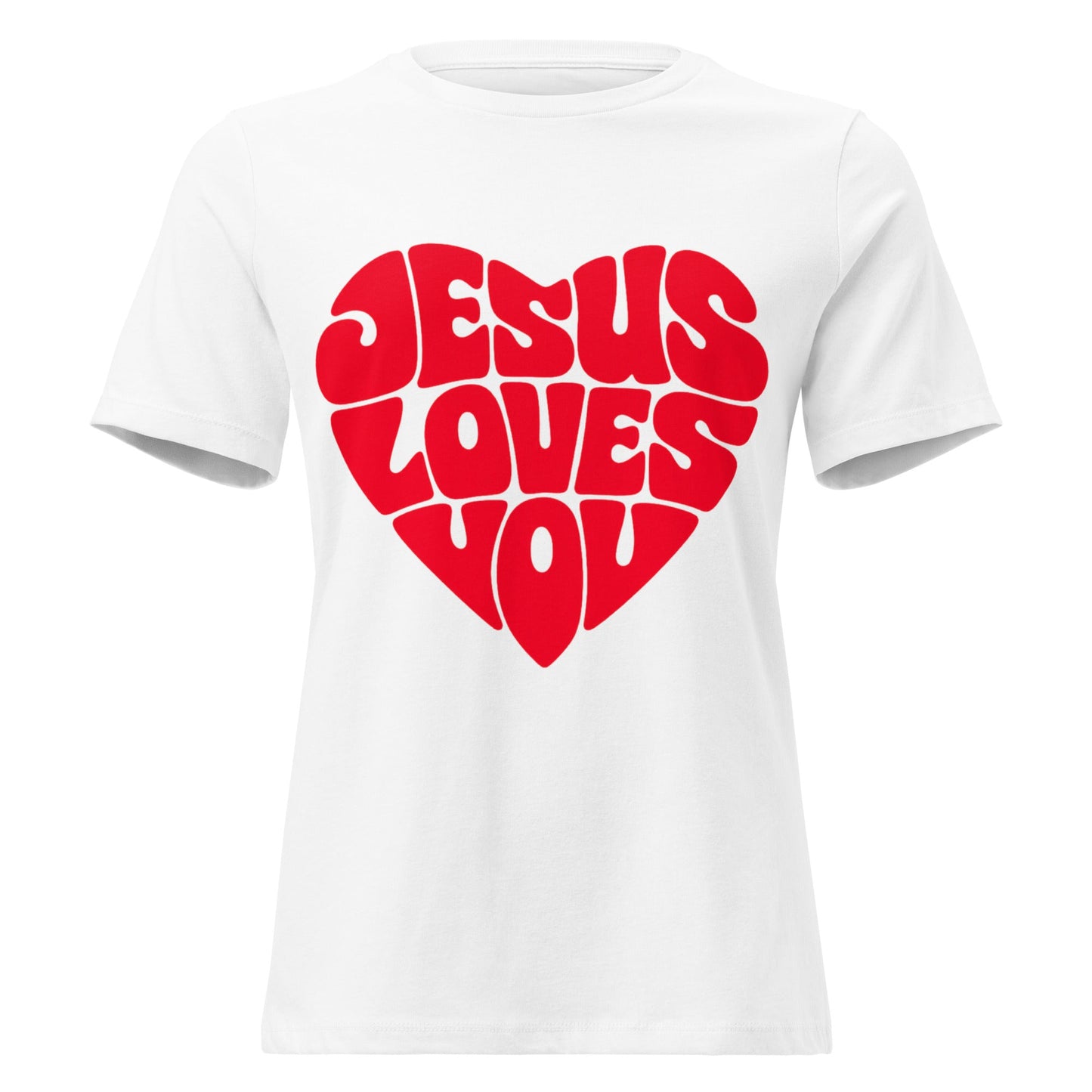 JESUS LOVES YOU - Statement Frauen T-Shirt