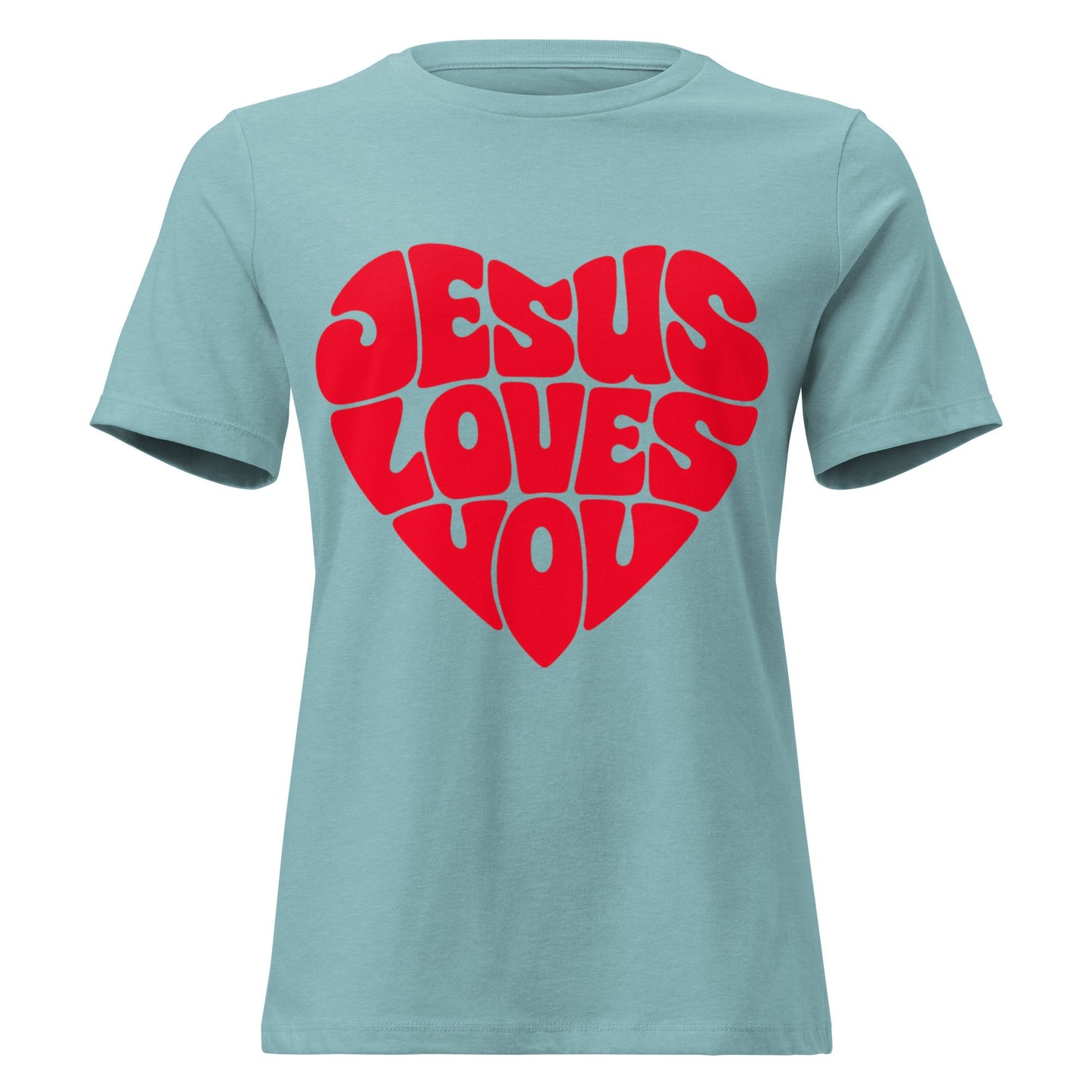 JESUS LOVES YOU - Statement Frauen T-Shirt