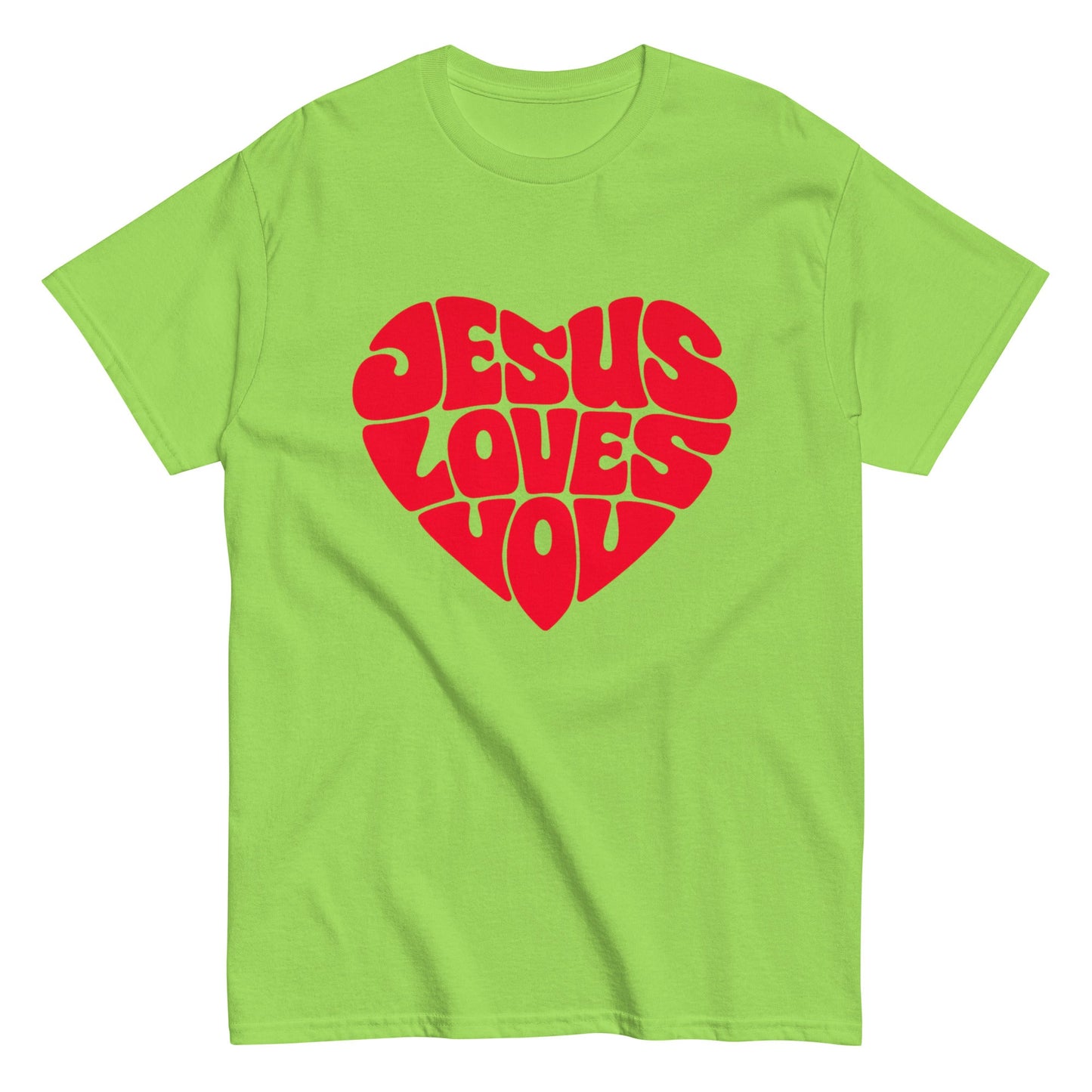 JESUS LOVES YOU - Statement Herren T-Shirt