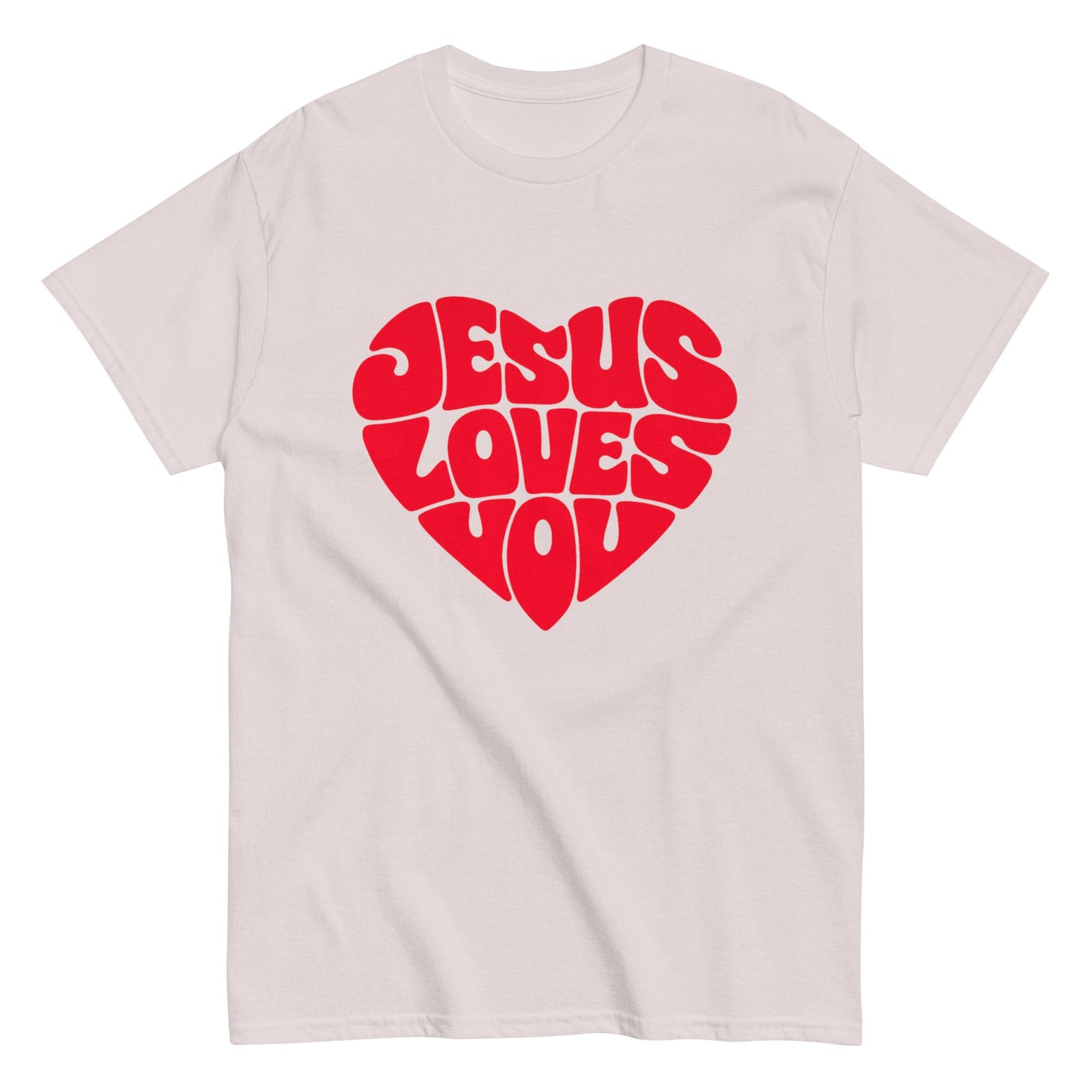 JESUS LOVES YOU - Statement Herren T-Shirt