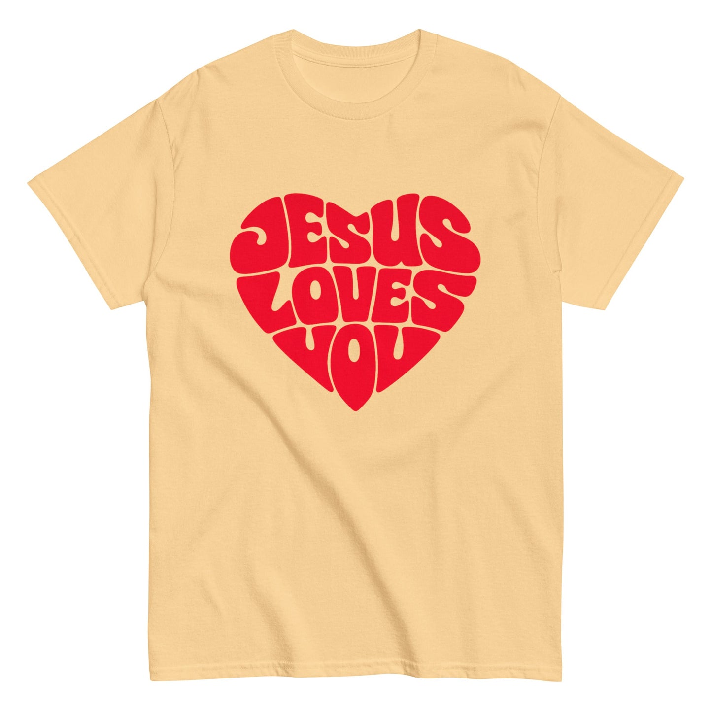 JESUS LOVES YOU - Statement Herren T-Shirt
