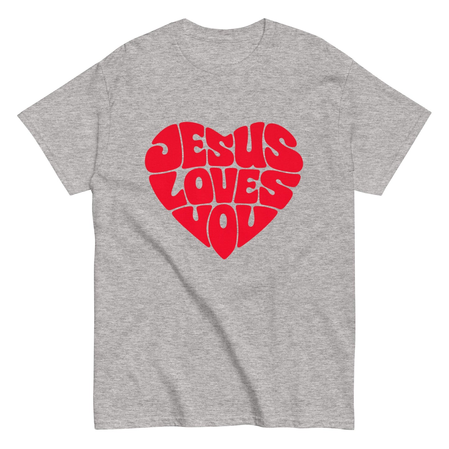 JESUS LOVES YOU - Statement Herren T-Shirt