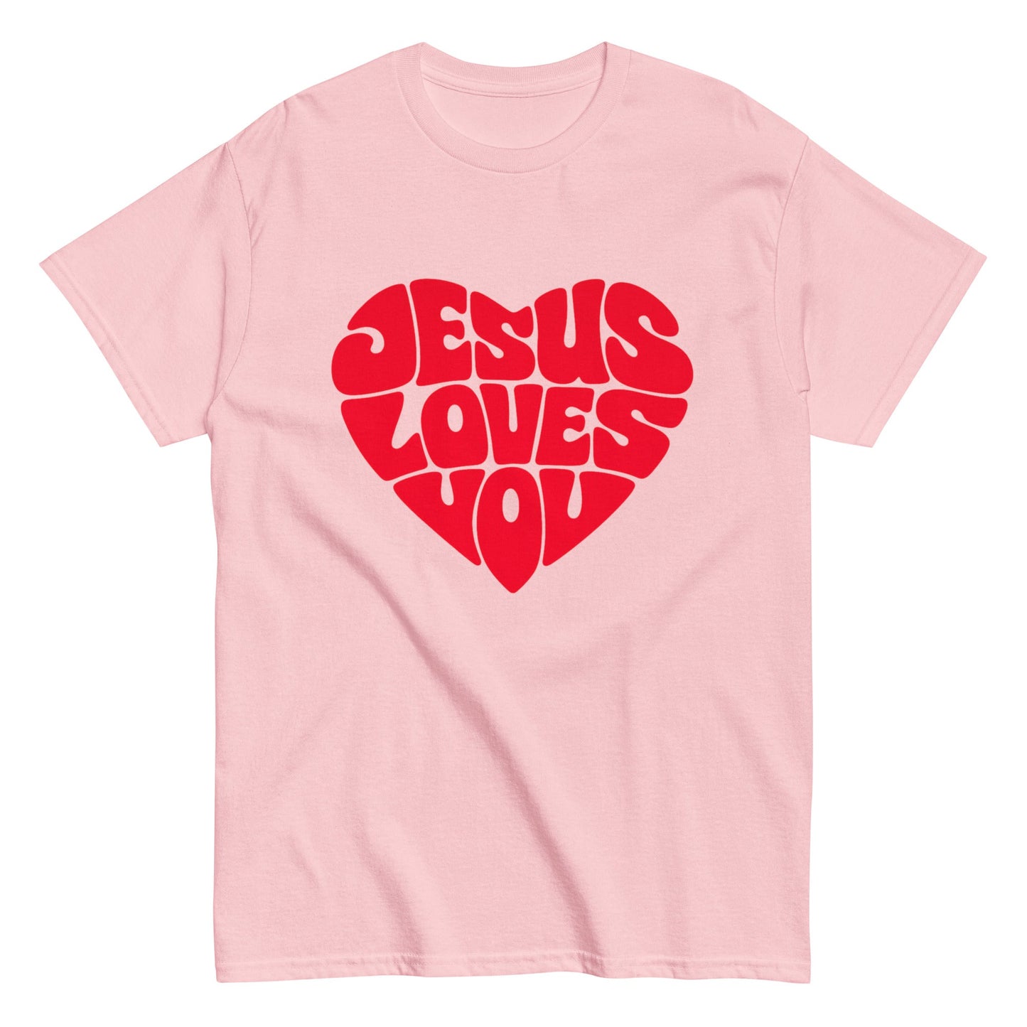 JESUS LOVES YOU - Statement Herren T-Shirt