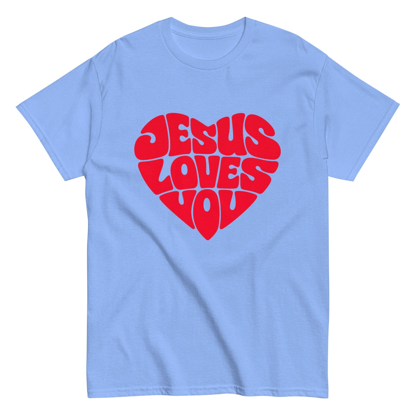 JESUS LOVES YOU - Statement Herren T-Shirt