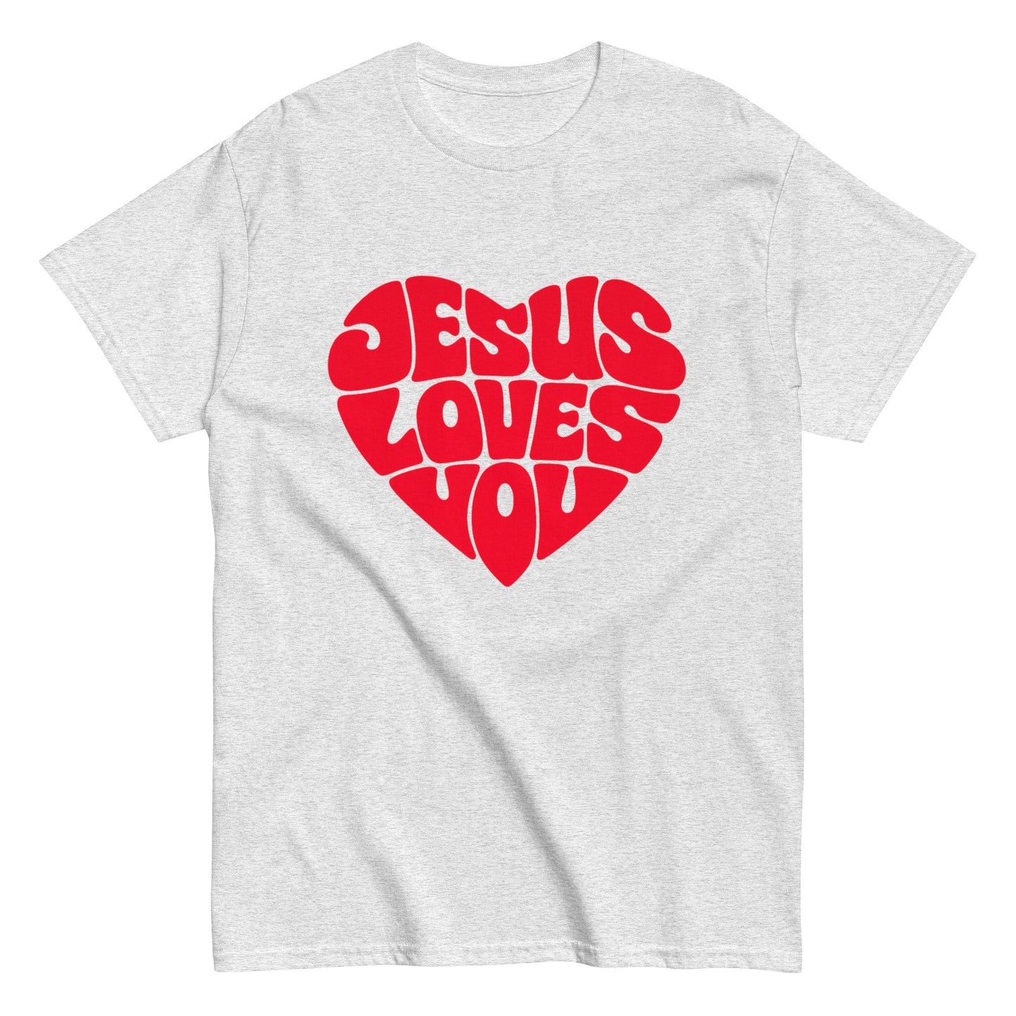 JESUS LOVES YOU - Statement Herren T-Shirt