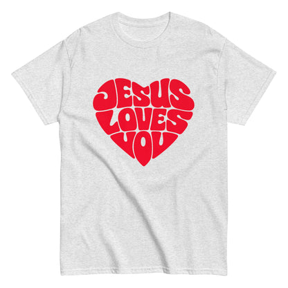 JESUS LOVES YOU - Statement Herren T-Shirt