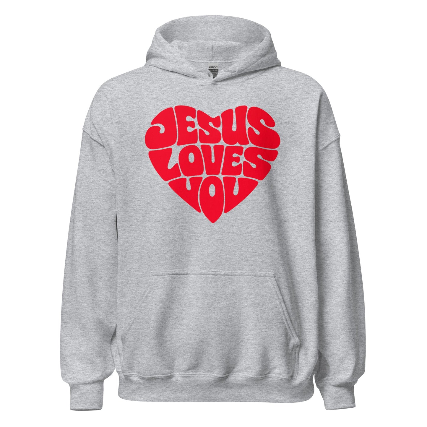JESUS LOVES YOU - Statement Unisex - Hoodie