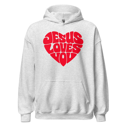 JESUS LOVES YOU - Statement Unisex - Hoodie
